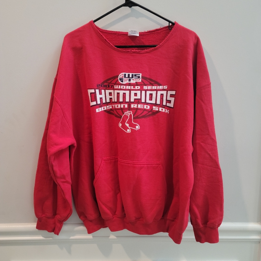 2007 World Series Champions Boston Red Sox Sweatshirt Vintage Style Gildan